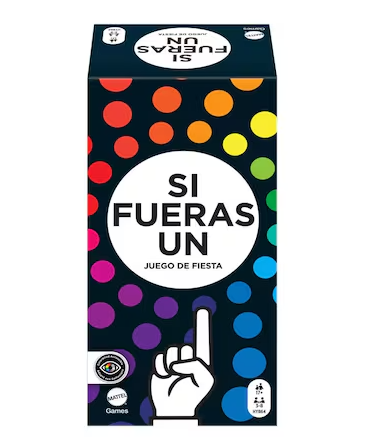 [MTHYB64] Mattel Games - Juego de Mesa Si Fueras Un Juego Juego de Fiesta 17a+