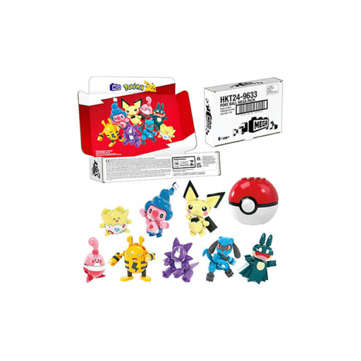 [MTHKT24] Set de 8 Pokémon para entrenadores 189Pzs 6a+