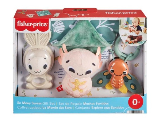[MTHRB17] Fisher Price / Set de Regalo Muchos Sentidos 0m+