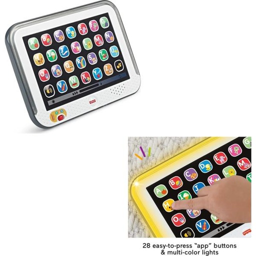 [MTHXB82] Fisher-Price Ríe y Aprende Tablet De Aprendizaje Crece Conmigo Azul 12-36m