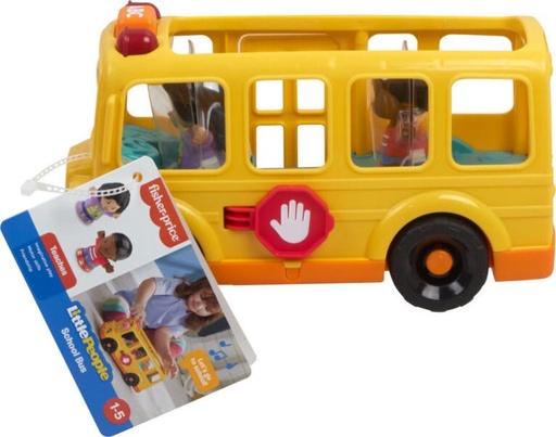 [MTHYP40] Fisher Price / Little People Camión de la Escuela Mediano 1-5a