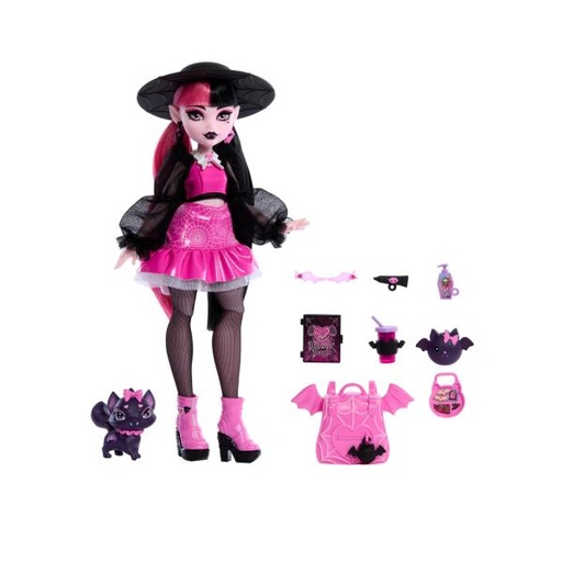 [MTHRP64] Muñeca Monster High - Draculaura Conde Fabuloso 4+
