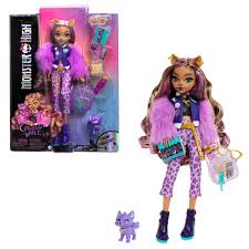 [MTHRP65] Muñeca Monster High Clawdeen Wolf con Mascota 4a+