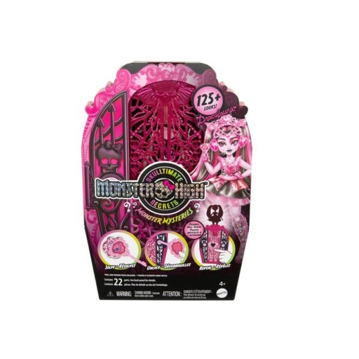 [MTHXH84] Muñeca Monster High Skulltimate Secrets Dracaulaura 4a+
