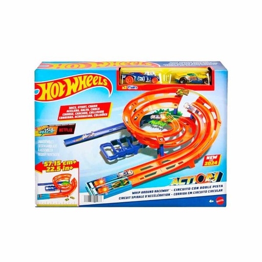 [MTHTK17] Hot Wheels Action Circuito con Doble Pista 4a+