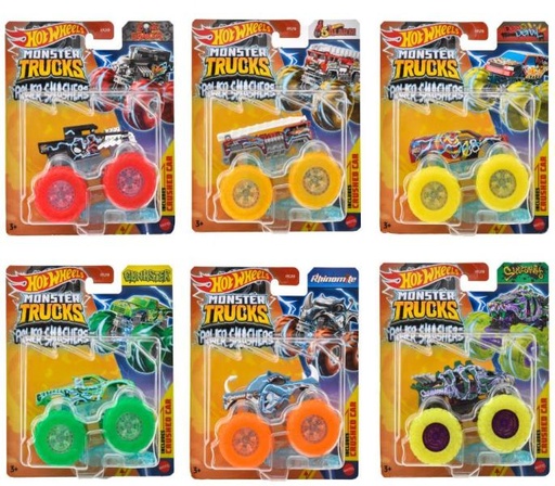 [MTHYJ19] Hot Wheels Monster Trucks Surtido Energía de Demolición Escala 1:64 3a+ ( Surtido de 6 - Se venden por separado )