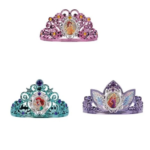 [JP230684] Tiara de Disney Princesas 3a+ / Surtido 3 -  Se venden por separado