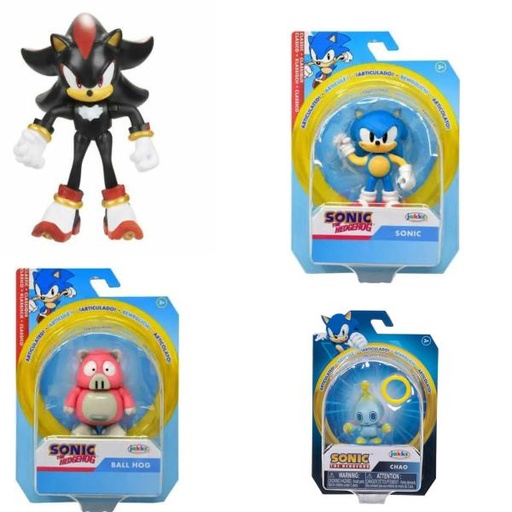 [JP422304] Figura Aticulada de Sonic the Hedgehog 3a+ / Surtido 3 -  Se venden por separado