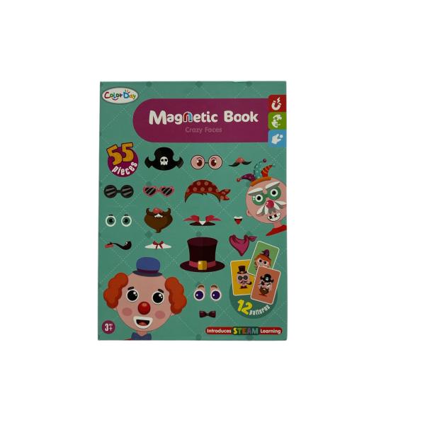 Libro Magnético De Figuras De Caras