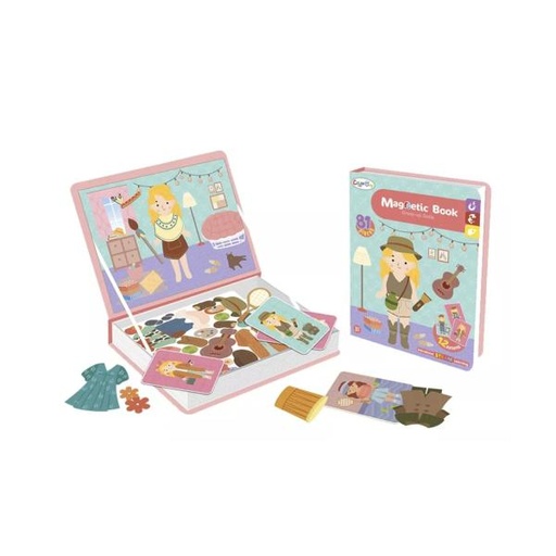 [WW63012] Libro Magnético Con Figuras Para Vestir  3A+ (455503)