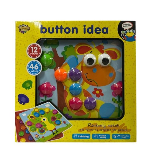 [WW8087] Set de 12 Cartas para Combinaciones de Colores C/ Botones 3a+ (455756)