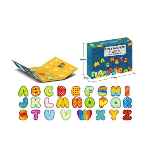 [WW83261] Cartel con el Abecedario Magnético 26Pzs 3a+(453226)