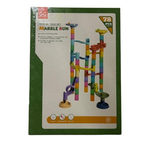 [WWGJH226] Pista de Canicas 78 pzs 3a+ (452533)