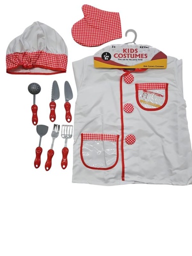 [WWKN521] Disfraz de Cocinero 3a+ (455039)