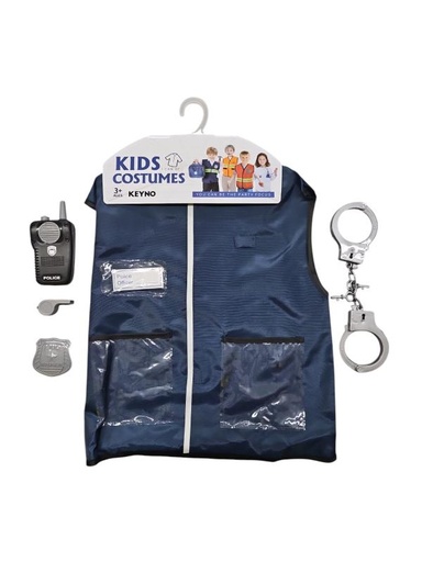 [WWKN579] Disfraz de Policia  3a+ (455053)