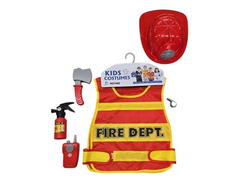 [WWKN586] Disfraz de Bombero 3a+ (455060)