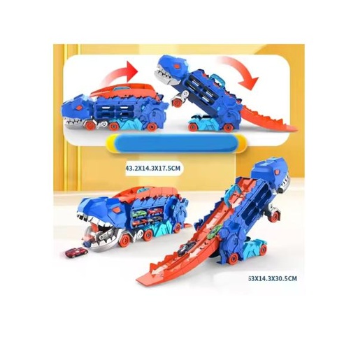 [WWMH176] Camión de Dinosaurio Transportador de Vehiculos 3a+ (452960)