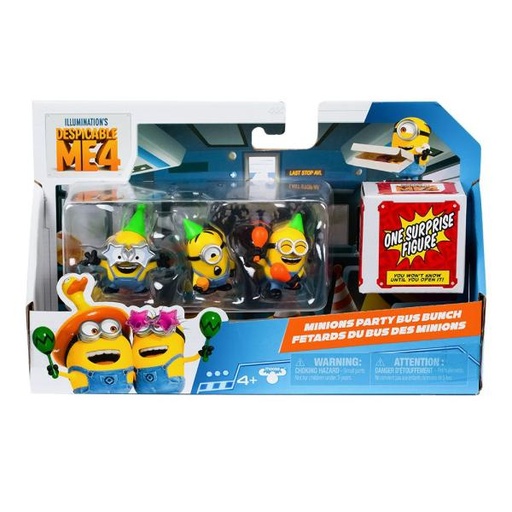 [BT59273] Figuras de los Minions Set de 4 / 4a+ ( Surtido de 2 - Se Venden por Separado )