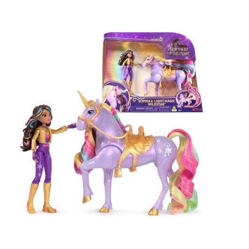 [BT6067325] Muñeca de Unicorn Academy Sophia y Wildstar  4a+