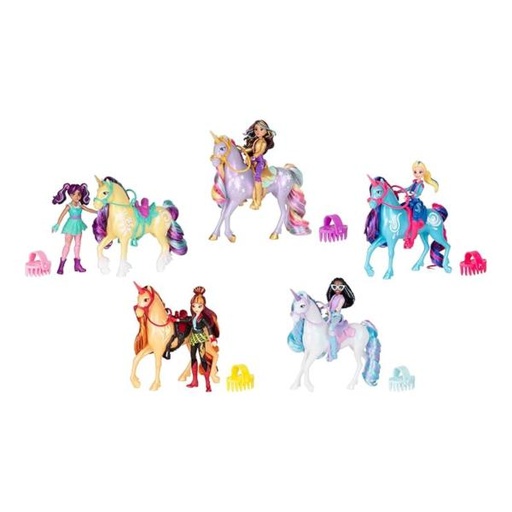 [BT6071175] uñeca de Unicorn Academy 4a+ ( Surtido de 5 - Se venden por separado )