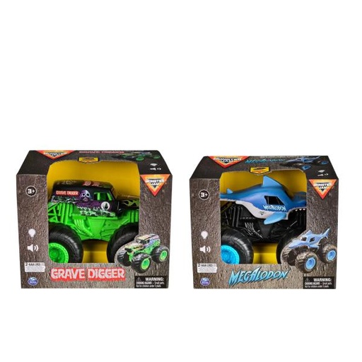 [BT6071191] Carro Monster Jam 1:24 con Luz y Sonido Surt/2 3a+