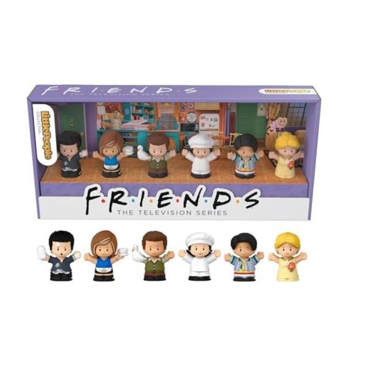 [MTHPH05] Figuras Little people Serie de Television Friends Set/6 1a+