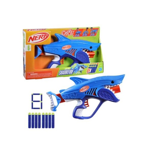[HBF8645] Lanzador Nerf Wild Sharkfire 6a+