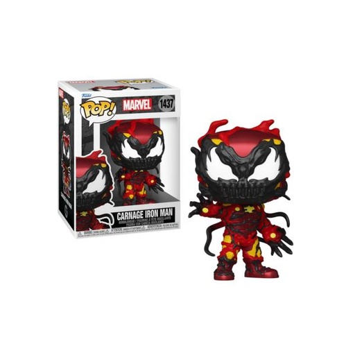 [FK82646] Figura Funko Pop! Marvel (1437) Carnage Iron Man 3a+