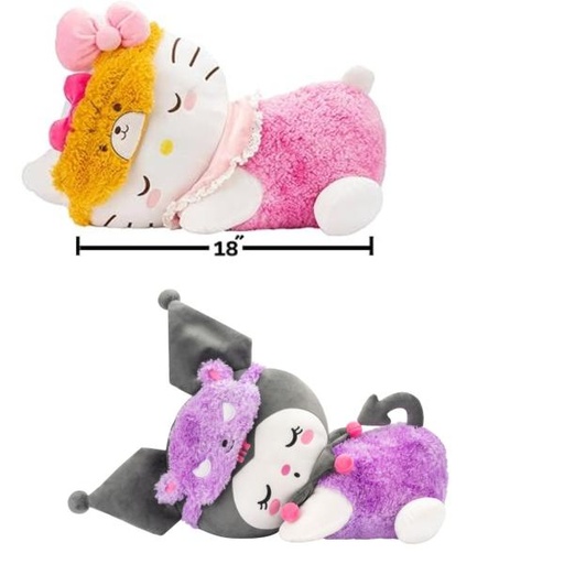 [JZHKT0029] Peluche Hello Kitty and Friends y Kuromi 6a+ ( Surtido de 2 - Se Venden por Separado )