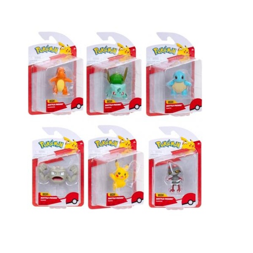[JZPKW2507] Figuras Pokémon de Batalla en Blister 4a+ ( se venden por separado )