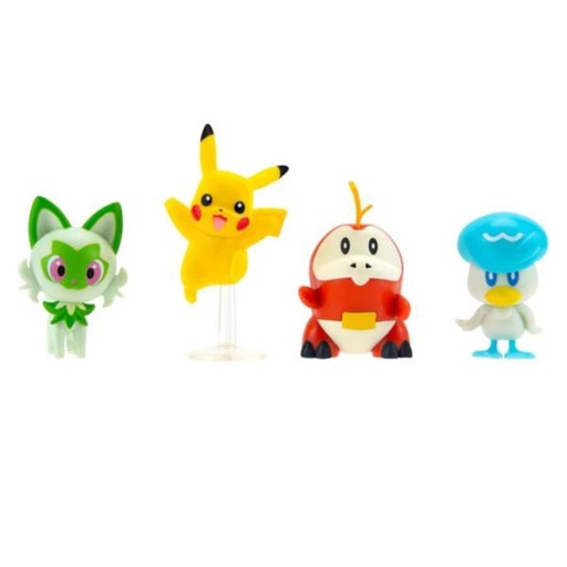 [JZPKW3402] Figuras Pokémon Batalla Set/4 4a+