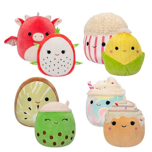 [JZSQFP00128] Peluche Squishmallows Doble Personaje  3a+  Reversibles  / Surtido 4 -  Se venden por separado