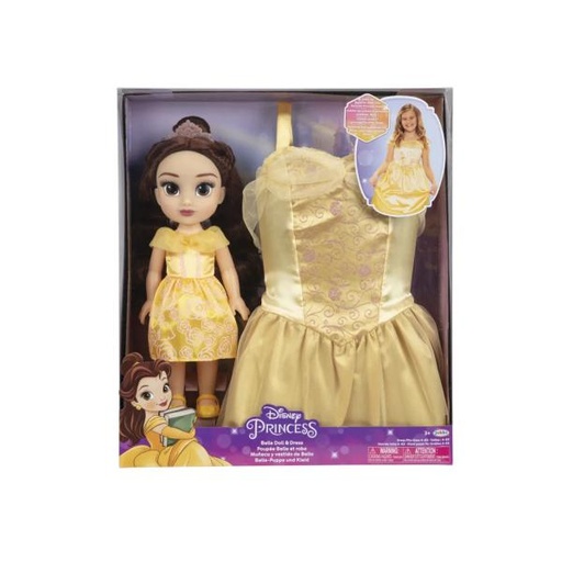[JP221934] Muñeca Disney Princesa Bella Y EL Vestido de Bella 3a+