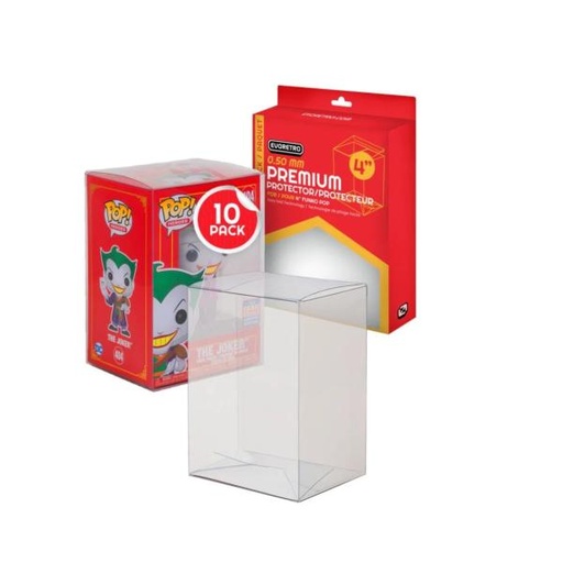 [DC2629] Protectores de Plástico para Funko Pop Set de 10 7a+