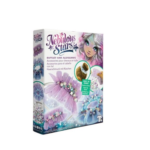 [SX11022] Accesorios para el Cabello Incluye Diadema, Ligas y Avalorios Nebulous Stars de Estrelia 8a+