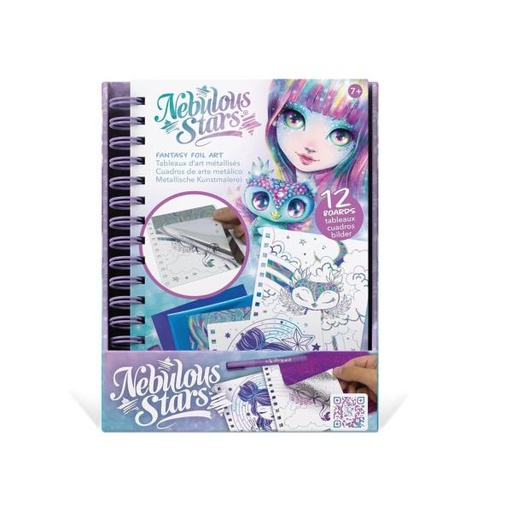 [SX11025] Cuaderno de Arte Metálico de Nebulous Stars Displ/8 7a+