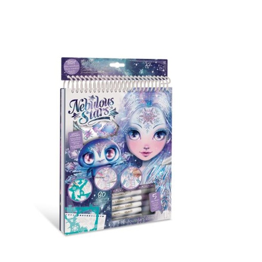 [SX11122] Cuaderno de Diseños Creativos para Pintar de Nebulous Stars Iceana Displ/6 7a+