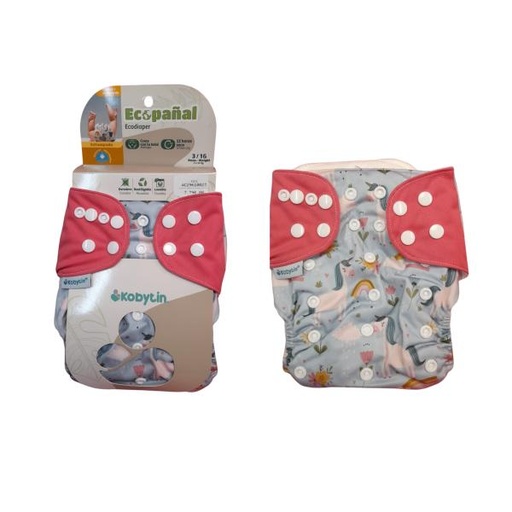 [AC29610023] Ecopañal Lavable Ajustable Surt/6 3-16Kg (000965)