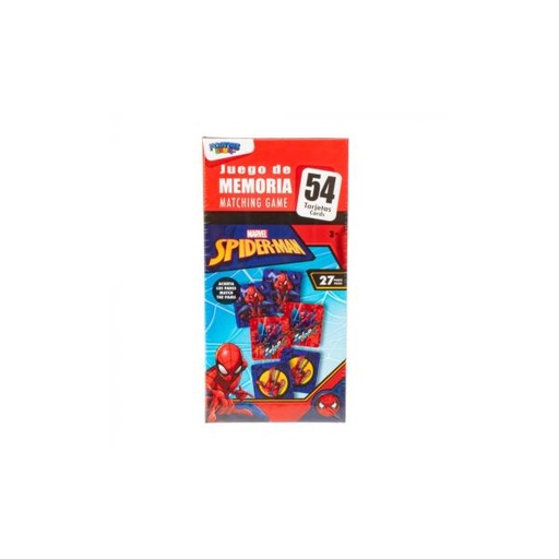 [PI11549SP] Juego de Mesa Memoria de Marvel Spider-Man 3a+