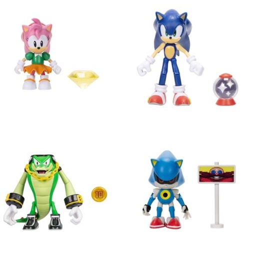 [JP423064] Figuras Articuladas de Sonic the Hedgehog  3a+  / Surtido 5 -  Se venden por separado