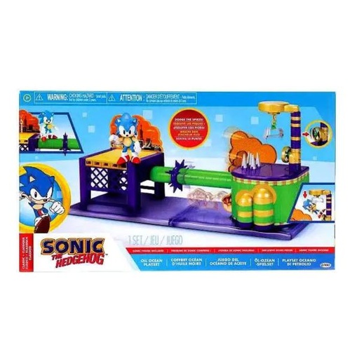 [JP423274] Set de Juego del Óceano de Aceite de Sonic Hedgehog 3a+