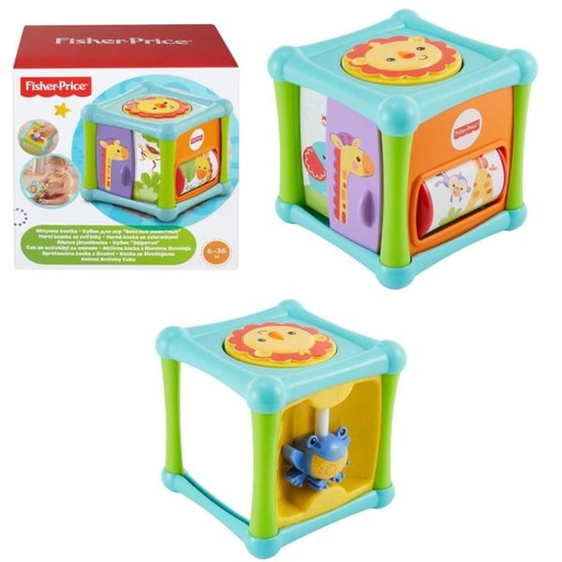 [MTBFH80] Fisher Price /  Cubo Animalitos de Actividades 636m