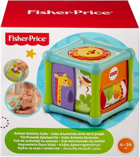 [MTBFH80] Fisher Price /  Cubo Animalitos de Actividades 636m