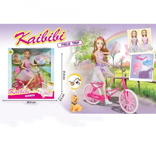 [WWBLD264] Muñeca Kaibibi Paseo en Bicicleta 3a+ (442305)