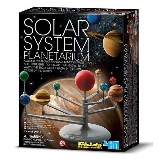 [4M5520] Crea Tu Mobil de Sistema Solar 3D 8a+