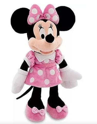 [PI11335] Peluche Disney Minnie Vestido Rosado 16" 3a+