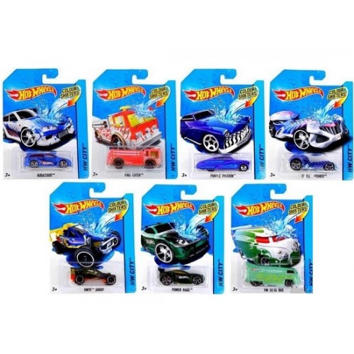 [MTBHR15] Hot Wheels Carro Individual Color Shifters 3a+ Se venden por separado 