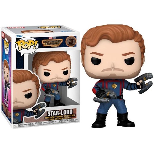 [FK67508] Figura Funko Pop! Guardianes de la Galaxia V.3 (1201) StarLord 3a+