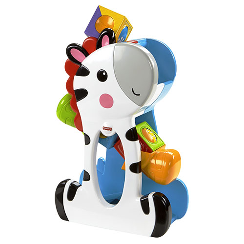 [MTCGN63] Fisher Price /  Cebra Traga Bloques de Actividades 636 m+