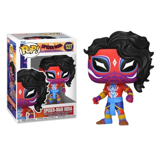 [FK65726] Figura Funko Pop! SpiderMan (1227) SpiderMan India 3a+